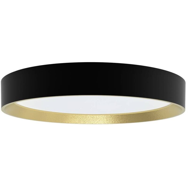 foto del prodotto philips 8720169301337 hanno plafoniera led led monocolore 24 w nero, oro