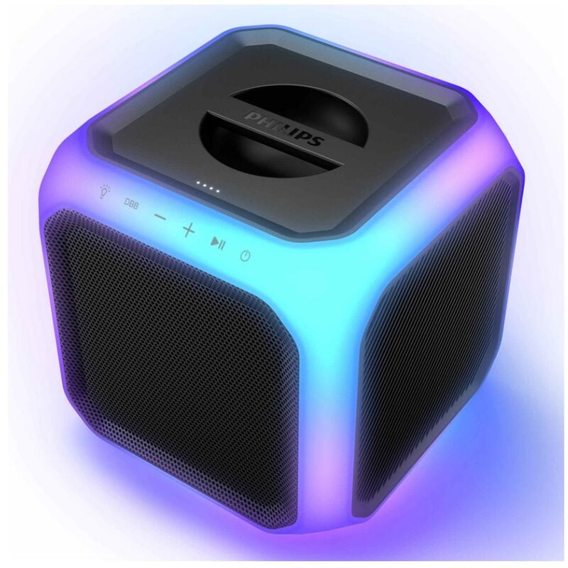 foto del prodotto philips altoparlante bluetooth nomade led nero tax7207