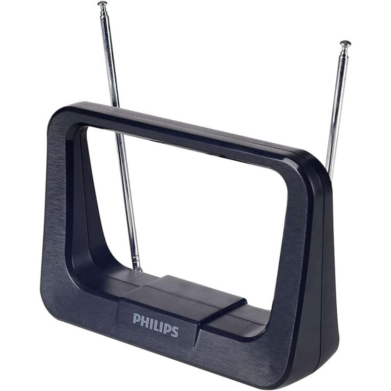 foto del prodotto philips antenna tv digitale antenna amplificatore de filtro segnale portatile 4g, 28 db uhf vhf fm, facile installazione, con filtro de riduzione