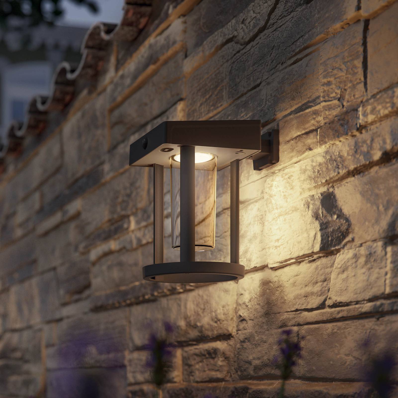 foto del prodotto philips applique a led camill, nero chiaro, 14 cm