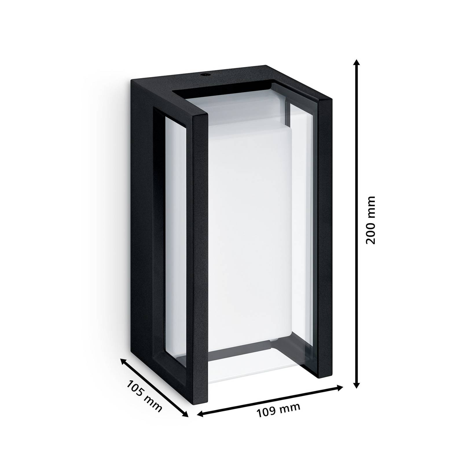 foto del prodotto philips applique da esterno a led pyrona