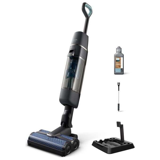 foto del prodotto philips aquatrio 7000 serie xw7110 01 lavapavimenti senza filo wet e dry per pulizia efficace e facile