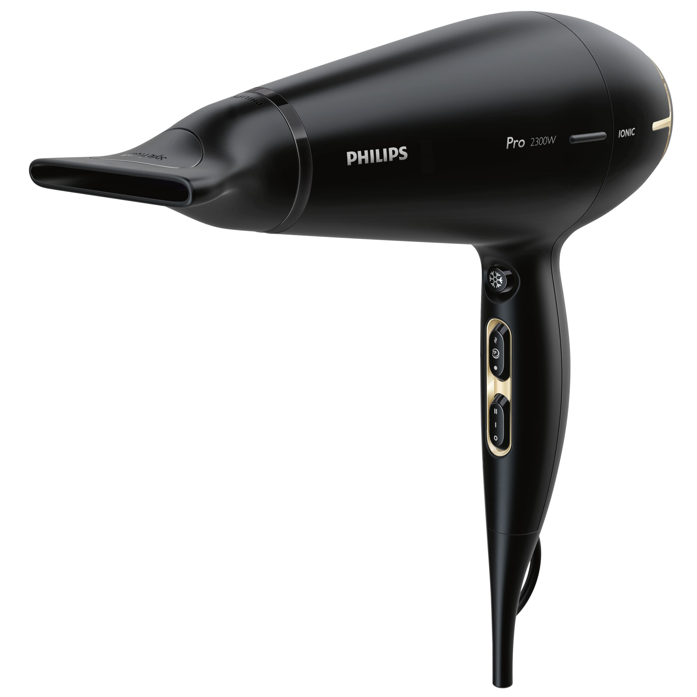 foto del prodotto philips asciugacapelli pro 120km h 2300w style e protect motore ac