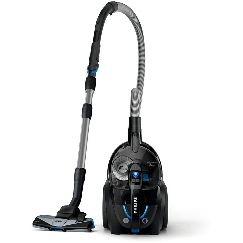 foto del prodotto philips aspirapolvere senza sacco series 7000 aspirapolvere da 900 w con filtro allergy h13 e ugello triactive fc9741 09 , nero