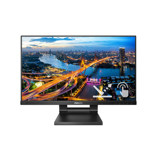 foto del prodotto philips b line 222b1tc 00 monitor pc 54,6 cm 21.5 1920 x 1080 pixel full hd led touch screen nero