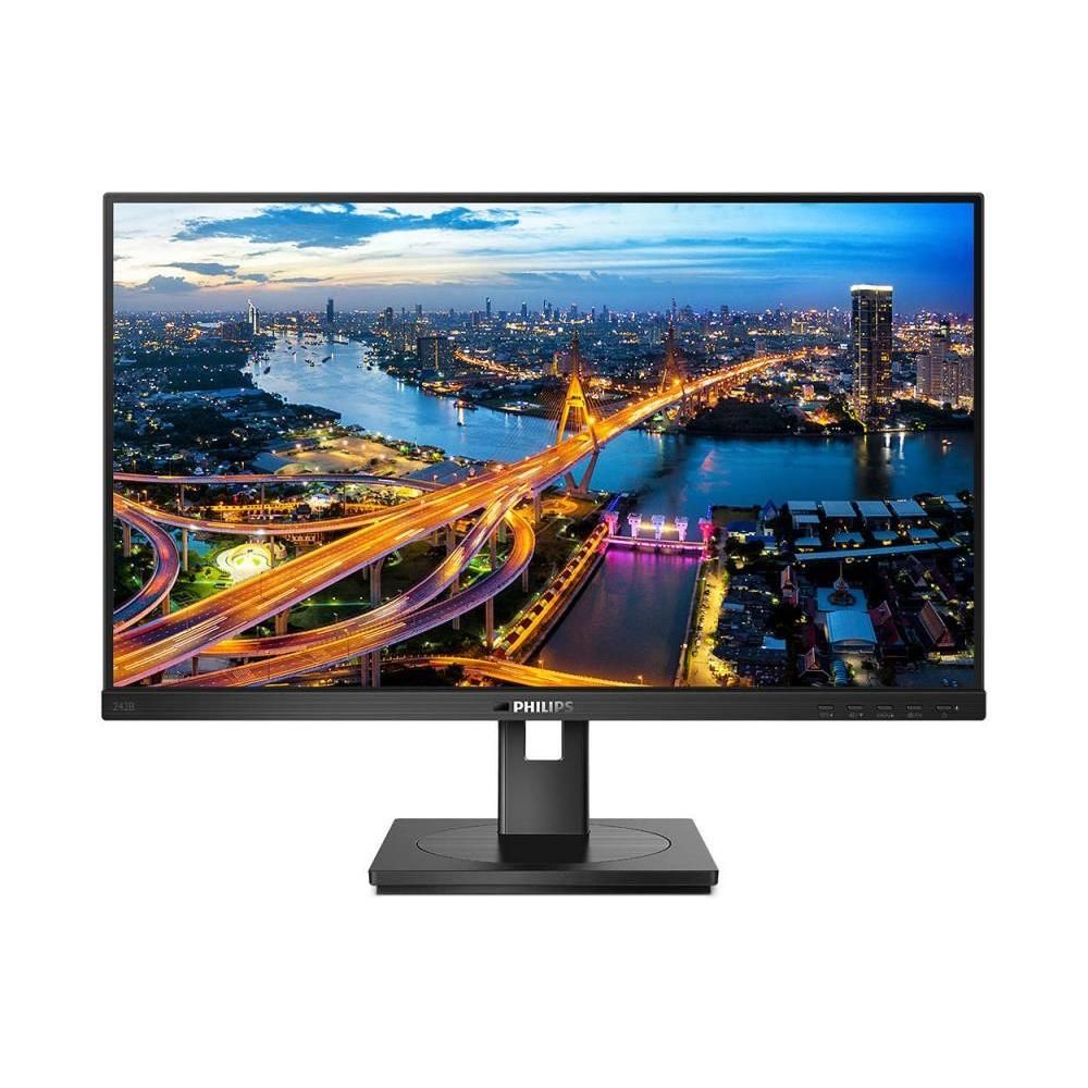 foto del prodotto philips b line 242b1 00 led display 60,5 cm 23.8 1920 x 1080 pixel full hd nero