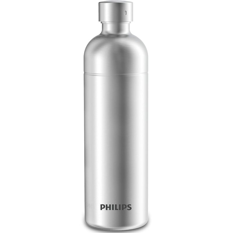 foto del prodotto philips bottiglia da cabornazione, inossidabile, add917sst 10, 1l, metallico