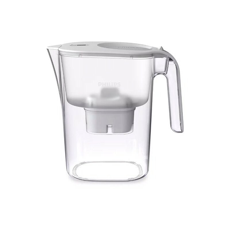foto del prodotto philips caraffa per il filtraggio dell acqua 4.0 lt con timer bianca awp2938wht