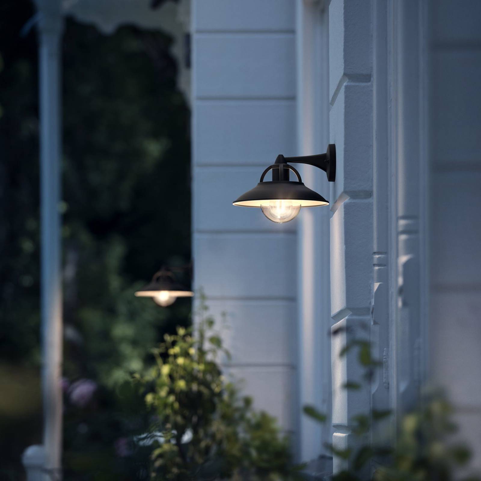 foto del prodotto philips cormorant mygarden applique da esterni decorativa