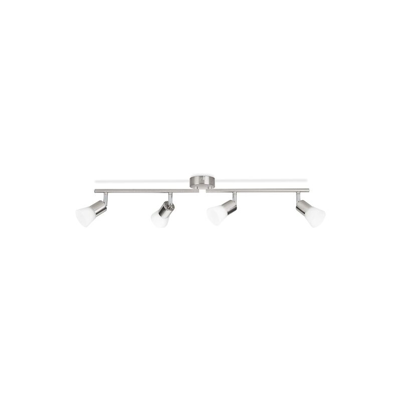 foto del prodotto philips decagon matt chrome led 4 spot light