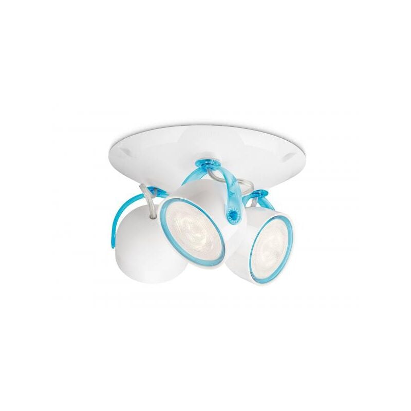 foto del prodotto philips dyna barra spot led blu 3 luci