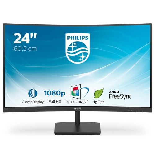 foto del prodotto philips e line 241e1sc 00 led display 59,9 cm 23.6 1920 x 1080 pixel full hd nero