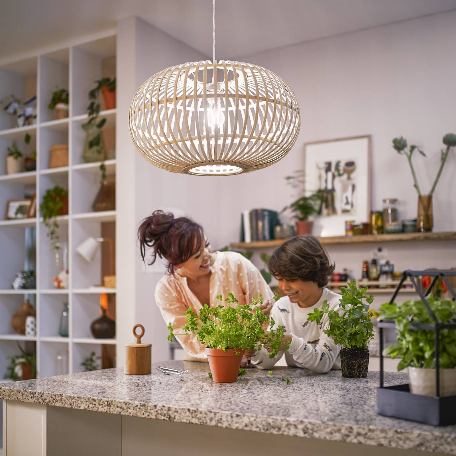 foto del prodotto philips e27 led a60 7,3w 1535lm 4.000k trasparente