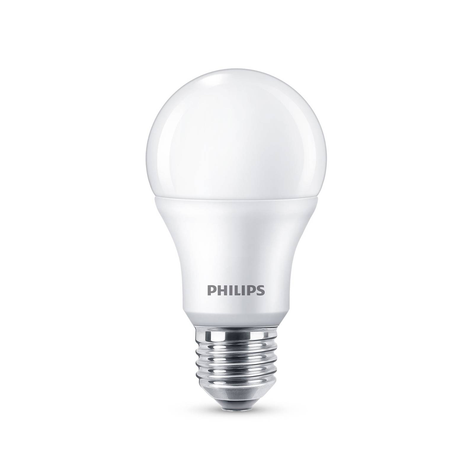 foto del prodotto philips e27 led a60 8w 2.700k satinato set 4x