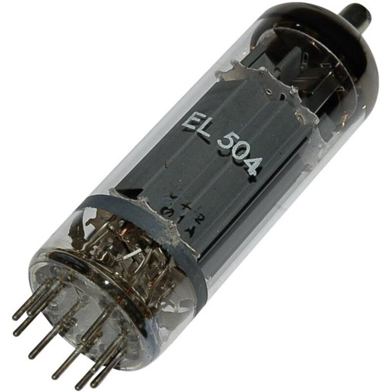 foto del prodotto philips el 504 6 gb 5 a valvola termoionica pentodo di potenza 75 v 440 ma numero poli num 9 attacco magnoval con