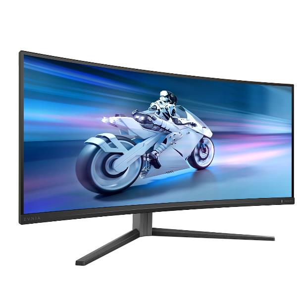 foto del prodotto philips evnia 34m2c6500 00 monitor pc 86,4 cm 34 3440 x 1440 pixel wide quad hd qd oled grigio