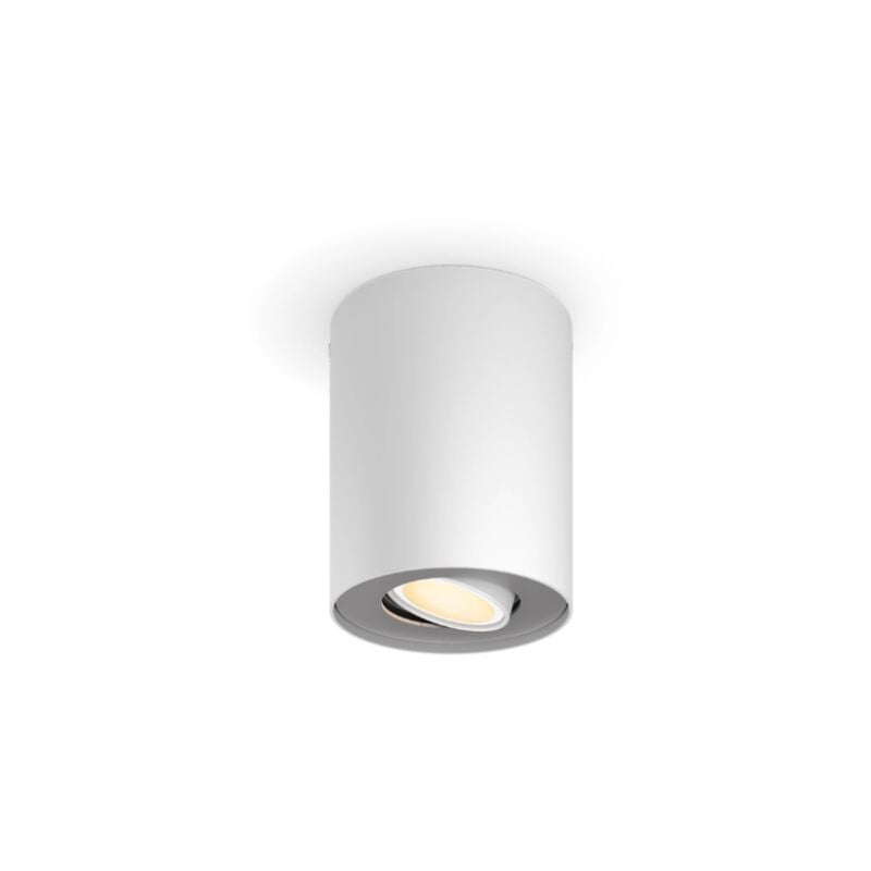 foto del prodotto philips faretto a plafone led bluetooth hue pillar 4.2w 2200 6500k bianco 32005500