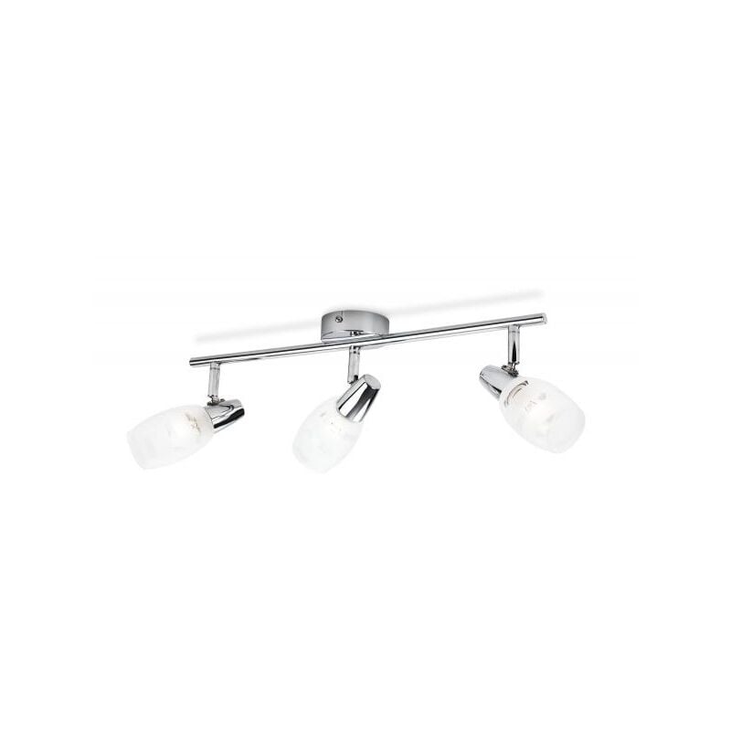 foto del prodotto philips faretto hemlock cromato in metallo 3xe14 40watt