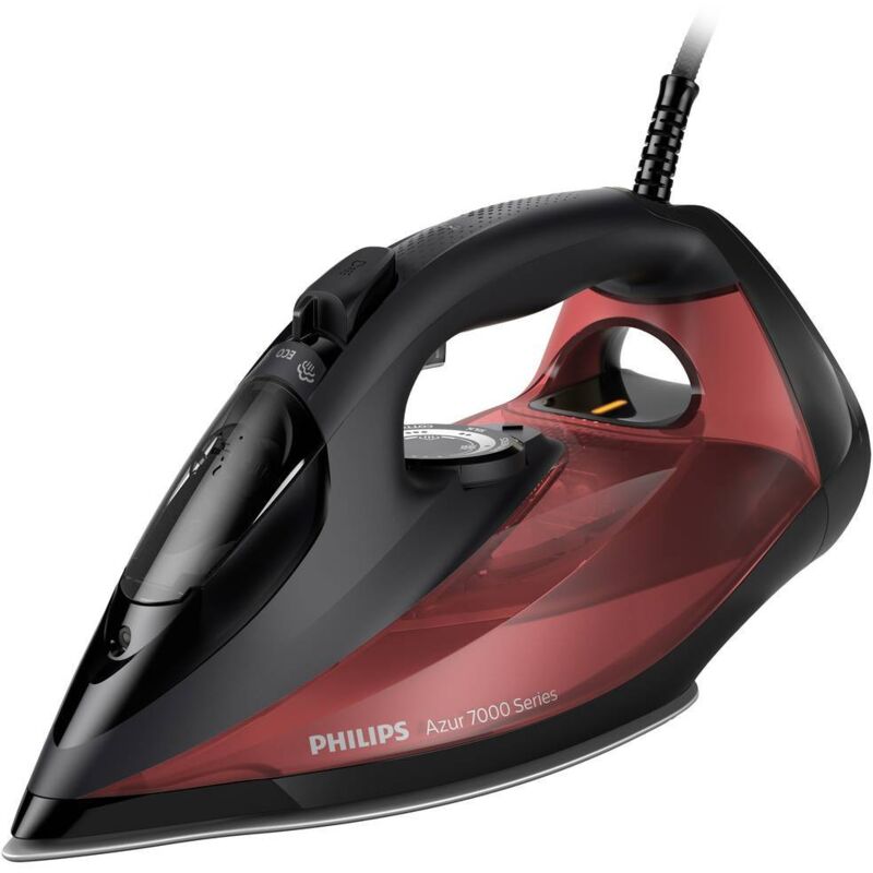 foto del prodotto philips ferro da stiro a vapore 2800w 50g min rosso dst7022.40