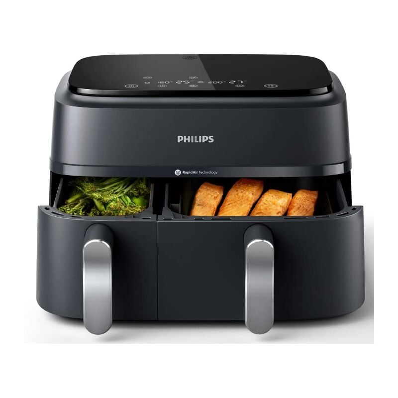foto del prodotto philips friggitrice senza olio 9l 2750w nera na351.00