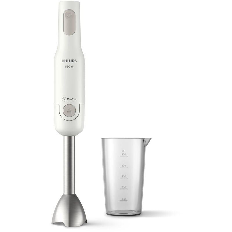 foto del prodotto philips frullatore a immersione 650w bianco hr2534 00