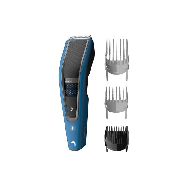 foto del prodotto philips hairclipper series 5000 tecnologia trim n flow pro regolacapelli lavabile