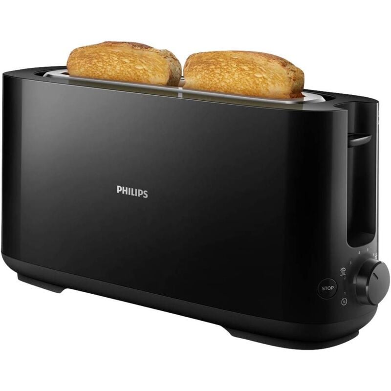 foto del prodotto philips home daily collection hd2590 90 tostapane nero