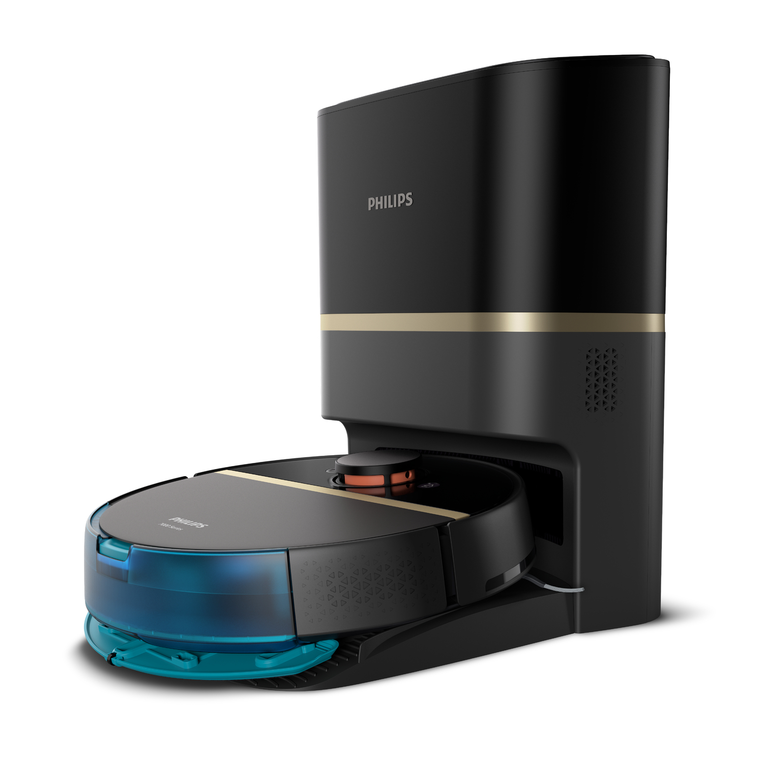 foto del prodotto philips homerun 7000 series aqua xu7100 01 robot aspirapolvere e lavapavimenti