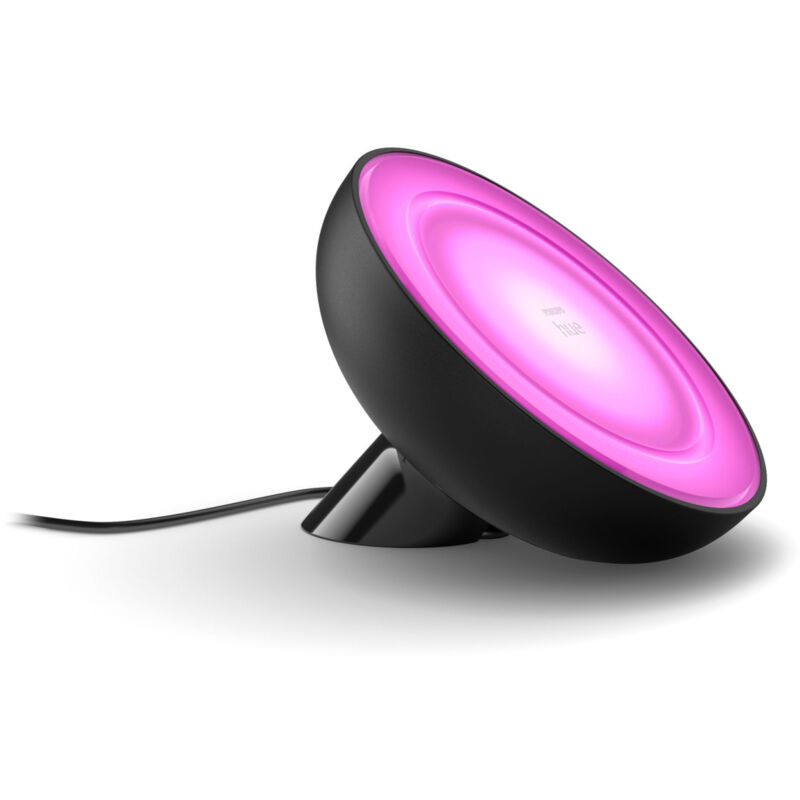 foto del prodotto philips hue bloom lampada da tavolo smart led 6w nero dimmerabile bluetooth zigbee