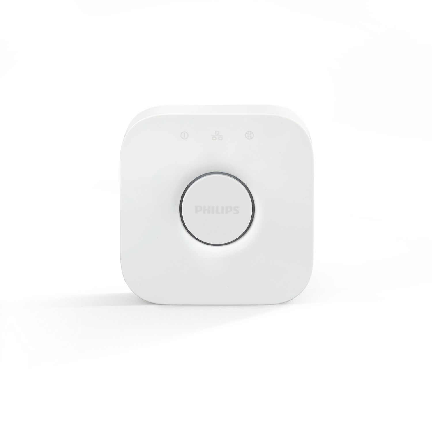 foto del prodotto philips hue bridge 2.0, centro di controllo del sistema , bianco