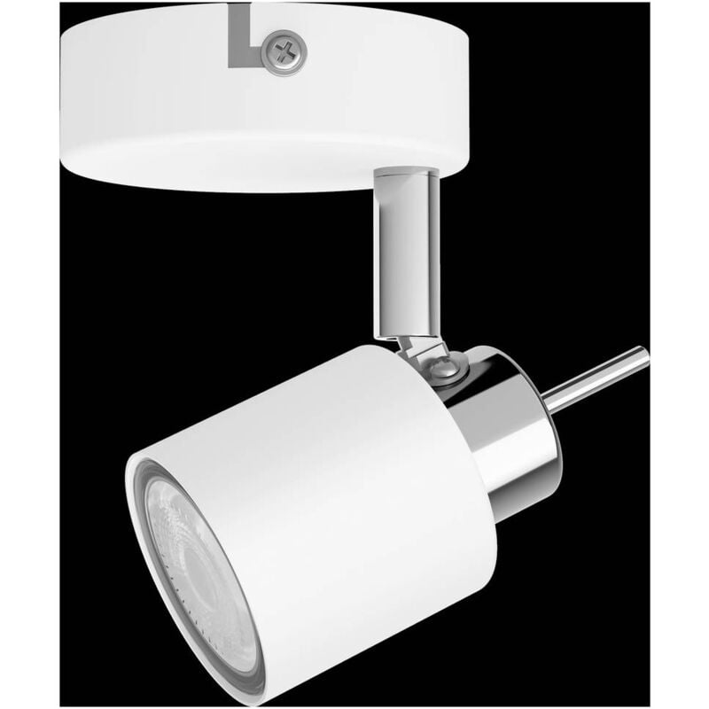 foto del prodotto philips hue faretto singolo philips meranti in metallo attacco gu10 ip20 bianco 46529900