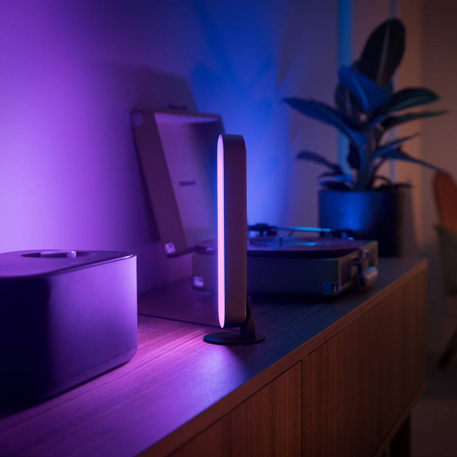 foto del prodotto philips hue play lightbar, doppio set, nero