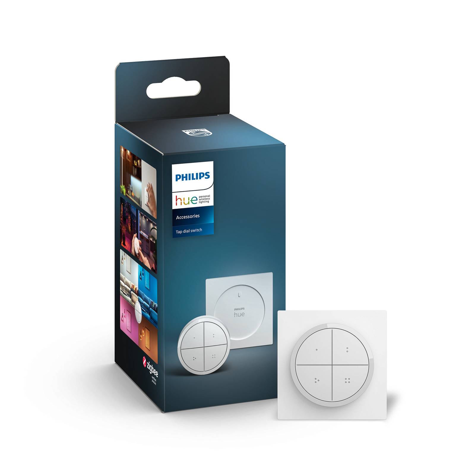 foto del prodotto philips hue tap dial interruttore, bianco