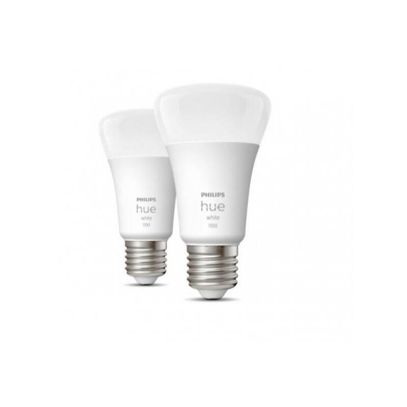 foto del prodotto philips hue white 2 lampadine led e27 9.5w a60 929002469205 28919200
