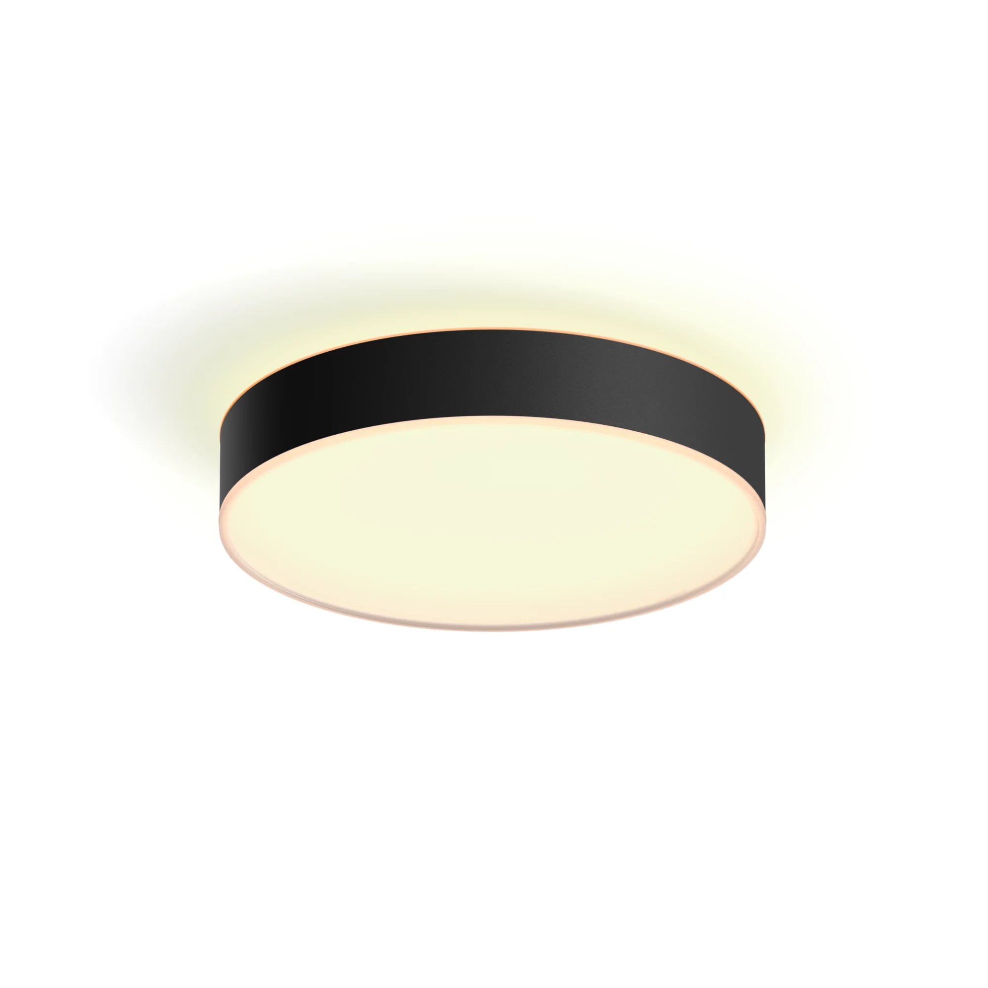 foto del prodotto philips hue white ambiance enrave plafoniera smart nera m