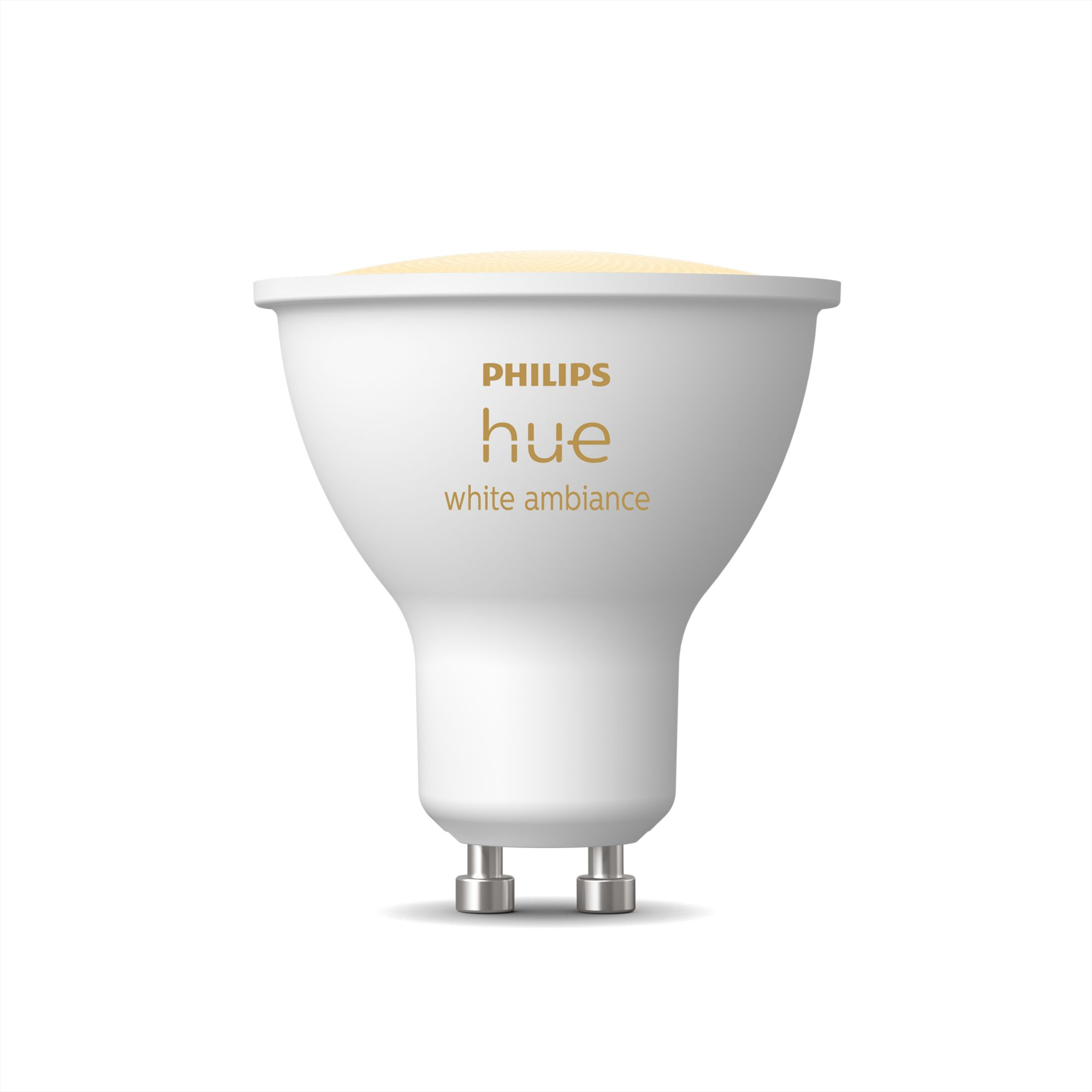 foto del prodotto philips hue white ambiance gu10 faretto connesso