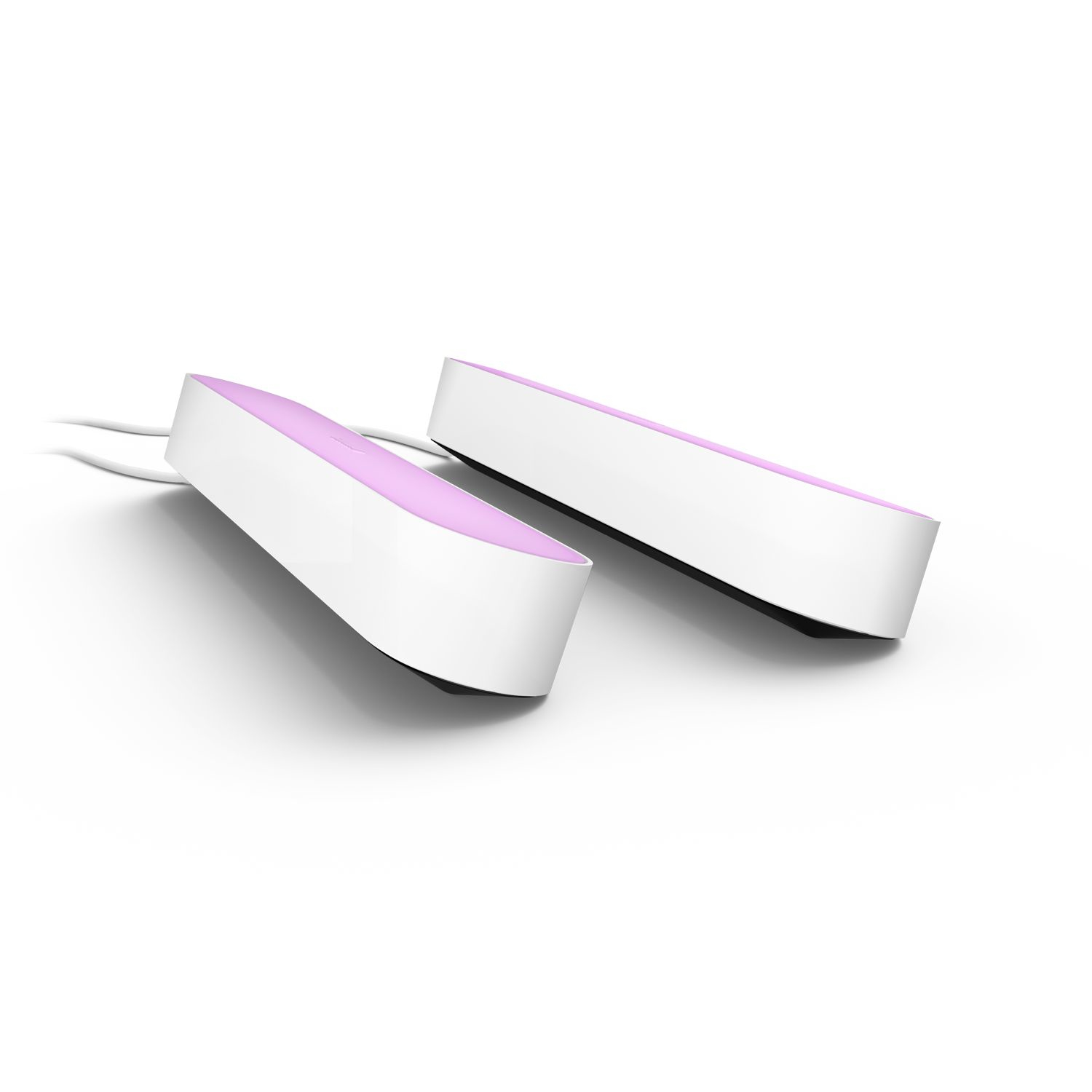 foto del prodotto philips hue white and color ambiance play kit base con alimentatore 2 pezzi bianco