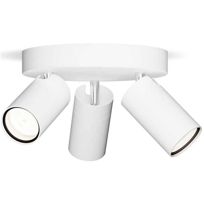 foto del prodotto philips idris 8720169299153 faretto da soffitto gu10 bianco