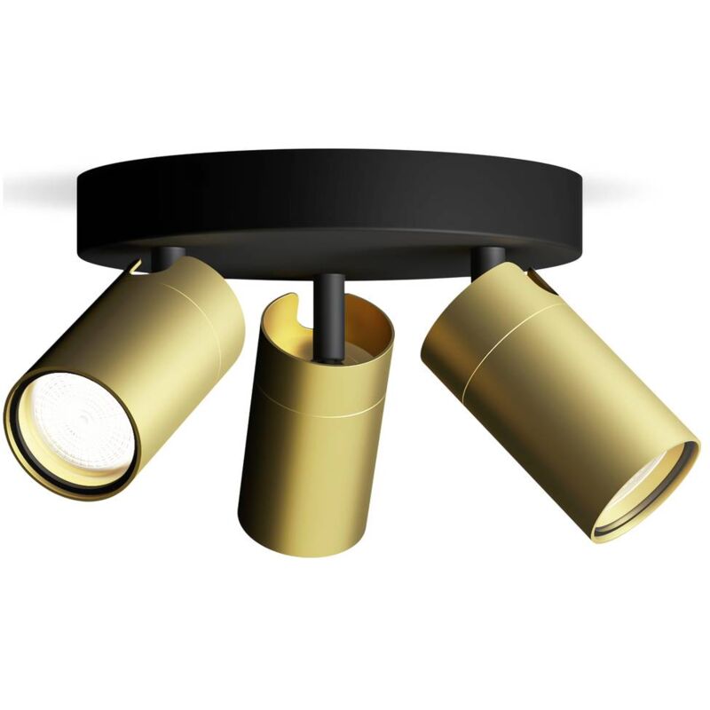foto del prodotto philips idris 8720169299252 faretto da soffitto gu10 oro