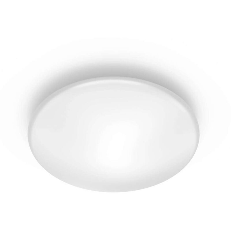 foto del prodotto philips illuminazione plafoniera led a soffitto, diametro 26 cm, 4000 k, 12 w, con sensore, bianco 929002216001