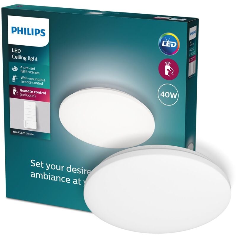 foto del prodotto philips izso aio plafoniera a led 47 cm