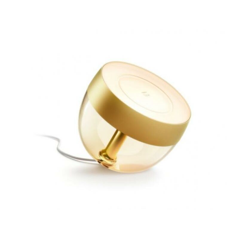 foto del prodotto philips lampada da tavolo iris hue 41073200 oro edizione limitata