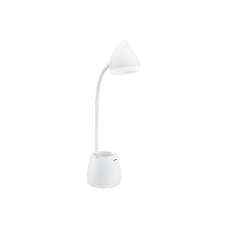 foto del prodotto philips lampada da tavolo led hat 4,5w 3 4 5k ip20 bianco 44377800