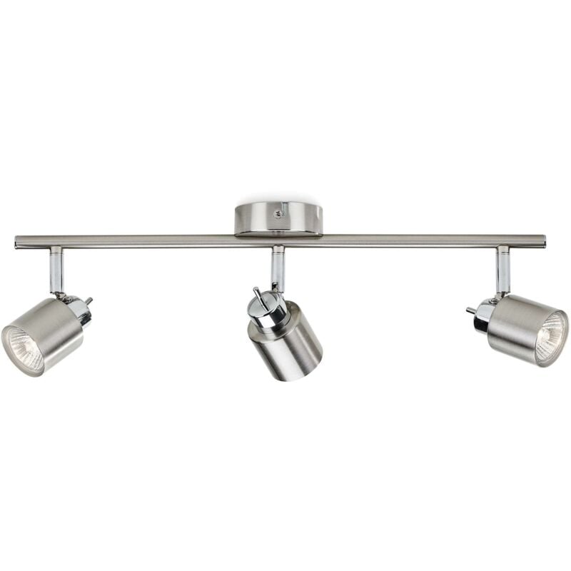 foto del prodotto philips lampadario a 3 faretti led gu10 da soffitto cucina soggiorno lampadina