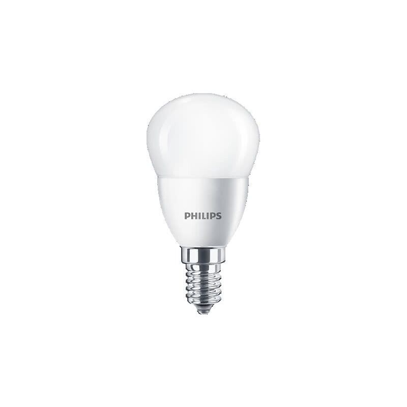foto del prodotto philips lampadina a led sfera 40w e14 4000k, luce bianca