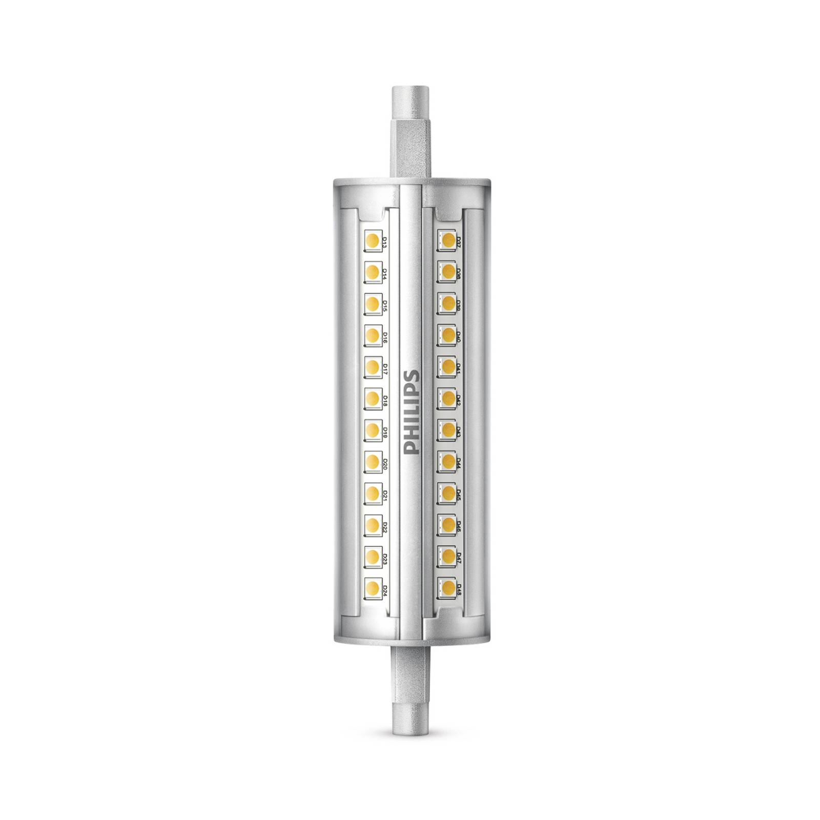 foto del prodotto philips lampadina lineare a led r7s 14w 830, dimmerabile