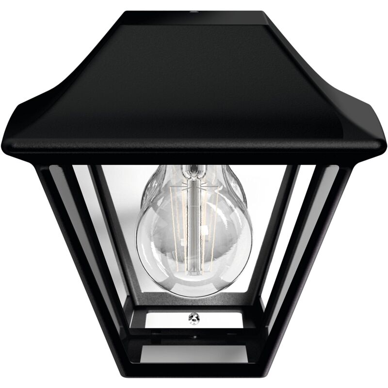 foto del prodotto philips led alpenglow lampada da parete da esterno, nero