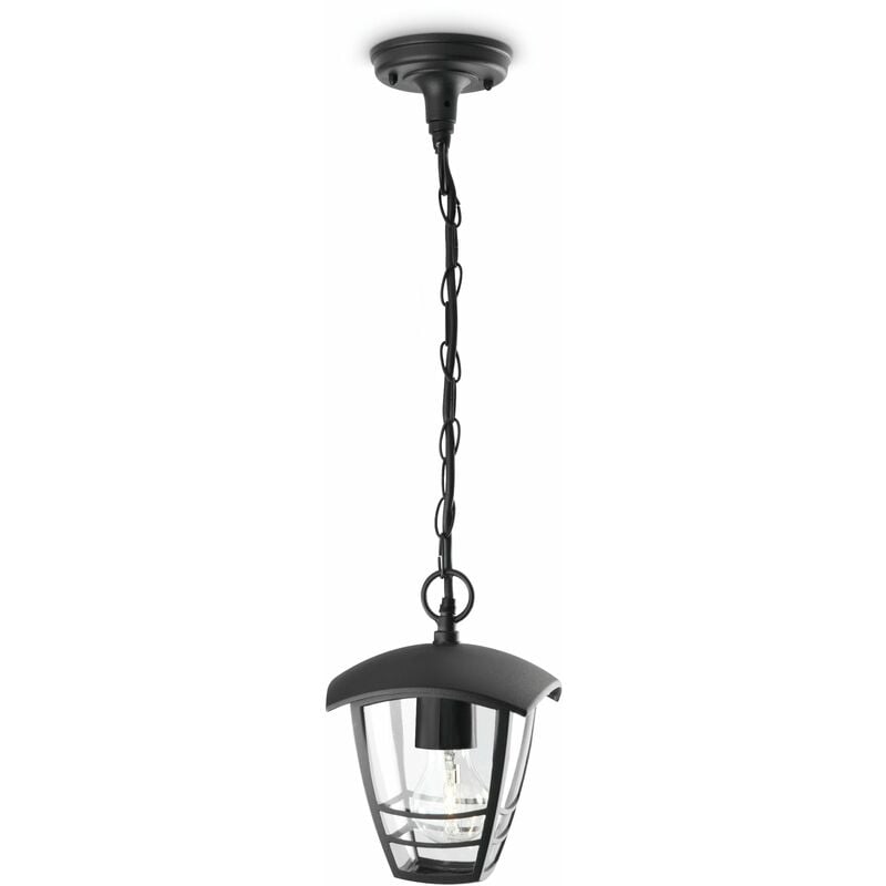 foto del prodotto philips led creek sospensione lanterna per esterni, nero