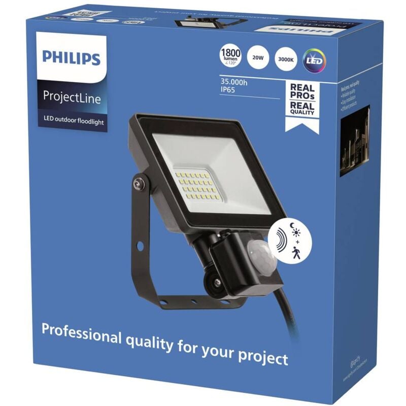 immagine 0 del prodotto philips led projectline 8719514954427 faro a led 20 w bianco caldo