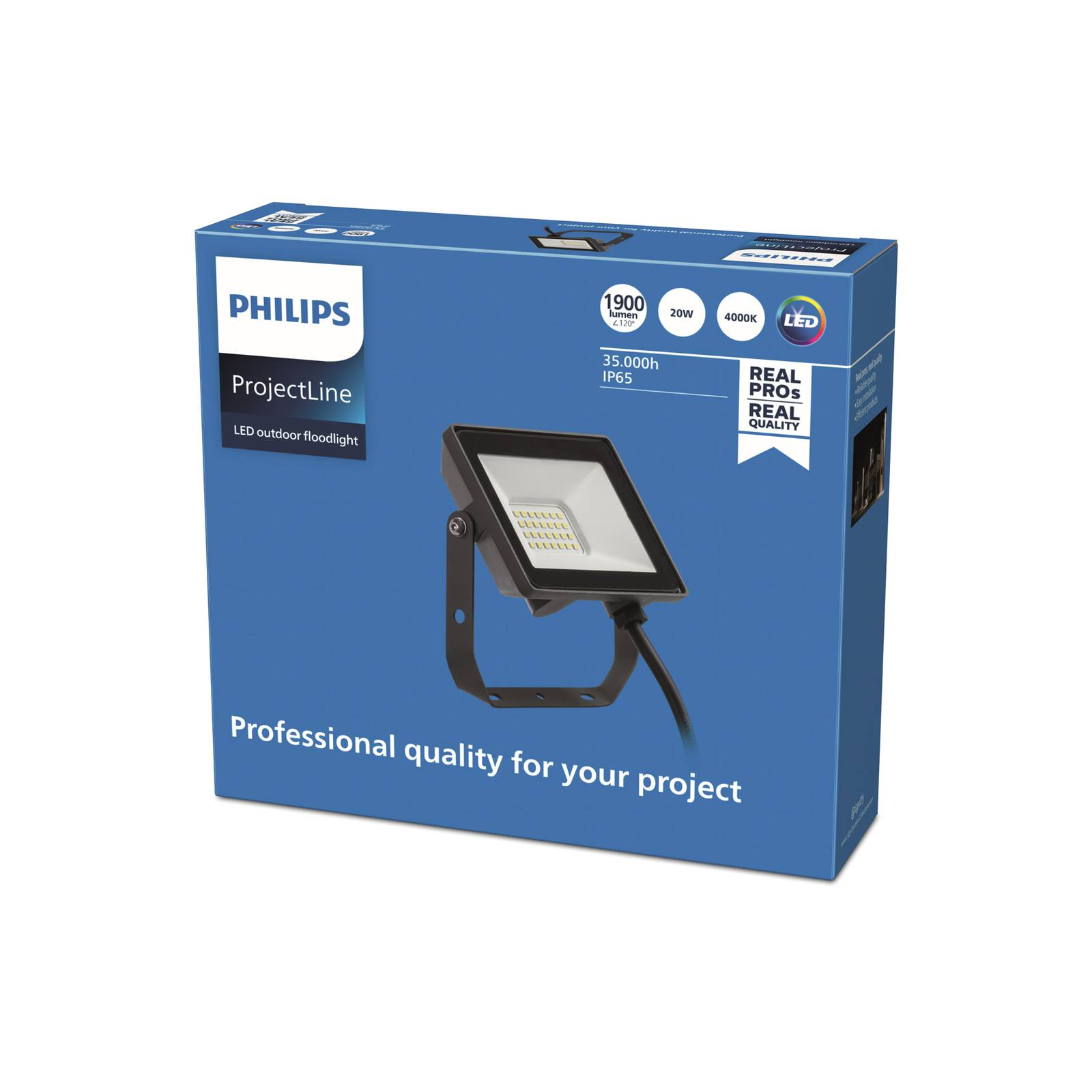 foto del prodotto philips led projectline 8719514954502 faro a led 20 w bianco naturale